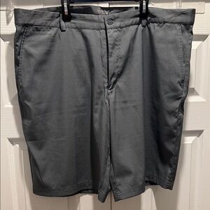 Nike Men's Charcoal Flat Front Shorts